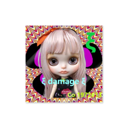 ξdamage ξさんのステッカー Sticker