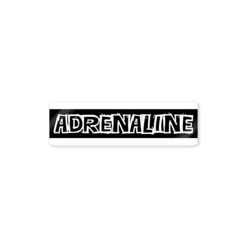 adrenaline ステッカー