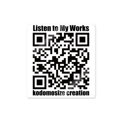 QR_YOUTUBE_kodomosize creation ステッカー