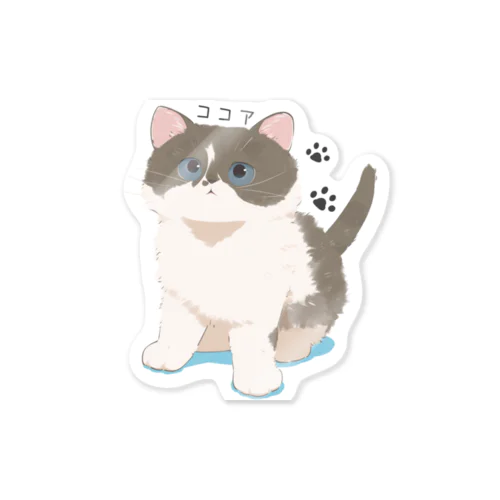 ココア_猫絵生活 Sticker