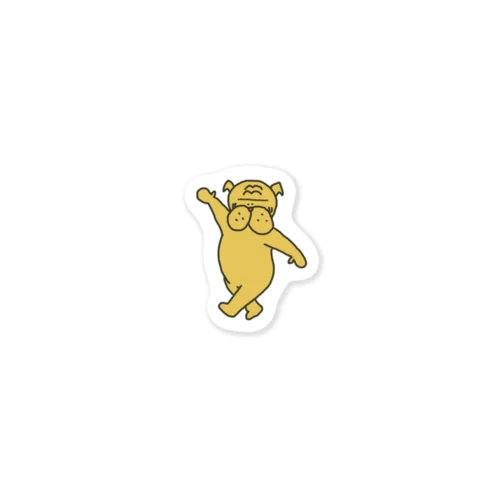 こんにちはブルちゃん Sticker