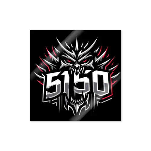 5150 新ロゴデザイン Sticker