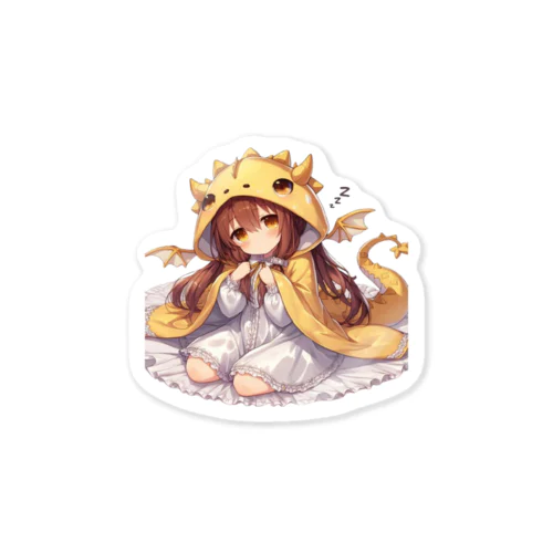 眠ドラ娘！イエロー Sticker