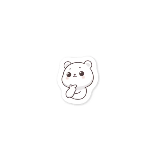 ふーむとするくまさん Sticker