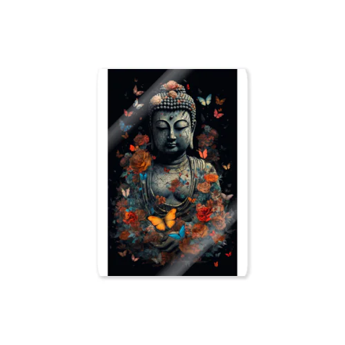 And buddha Sticker