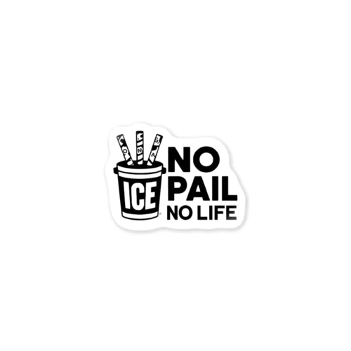 No IcePail No Lifeオリジナルグッズ ステッカー