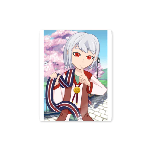 光雨レイの1周年記念アイテム Sticker