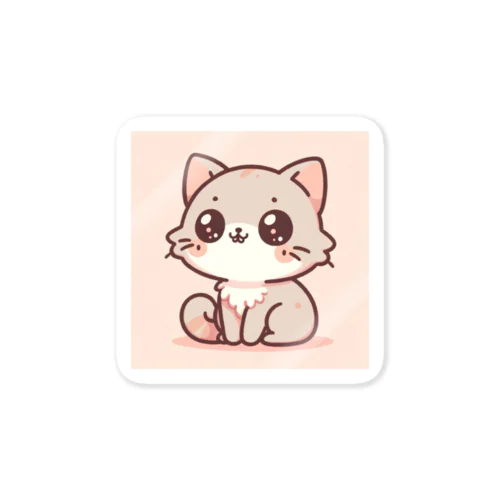 遊び心満載のかわいい子猫 Sticker