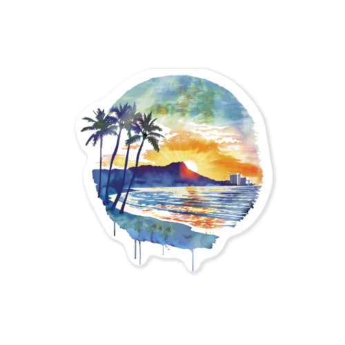 Good morning, Hawaii Sticker