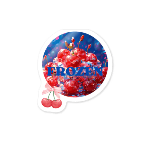 FROZEN CHERRY Sticker