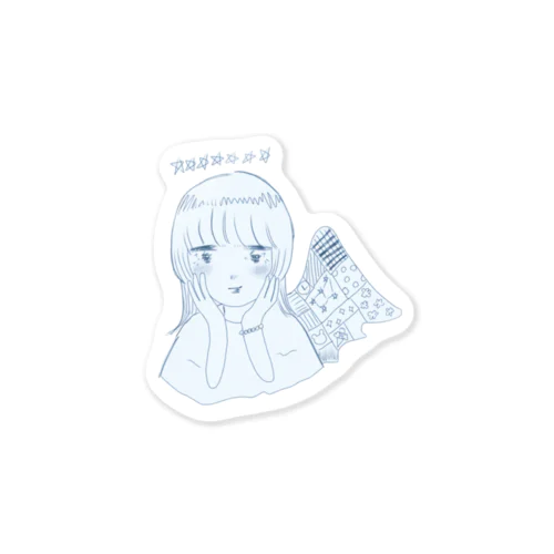 すべて知っている天使のための Sticker