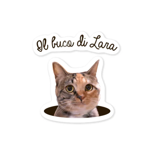 Il buco di Lara Sticker