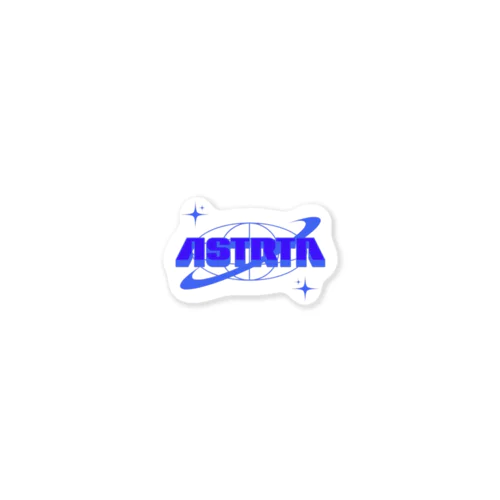 ASTRTAPLANET 【BLUE】 Sticker