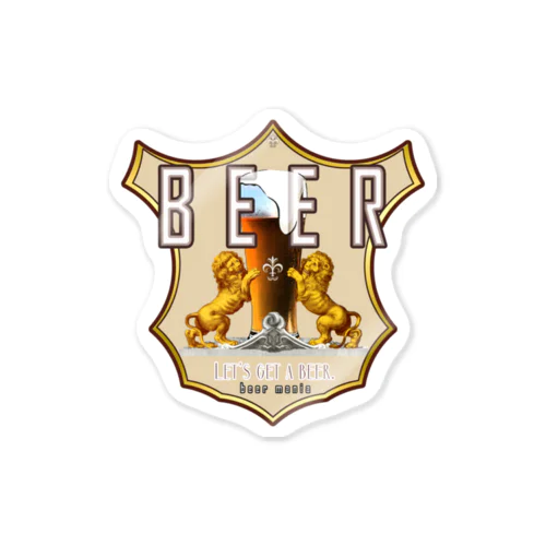 ＢＥＥＲ　エンブレム　５ Sticker