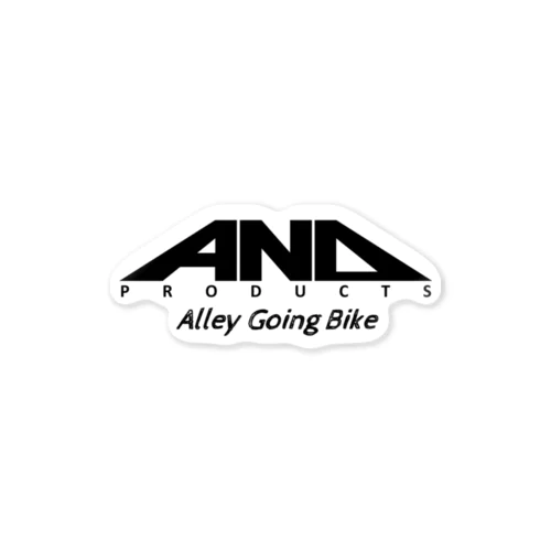 AND Alley Going Bike #2 ステッカー