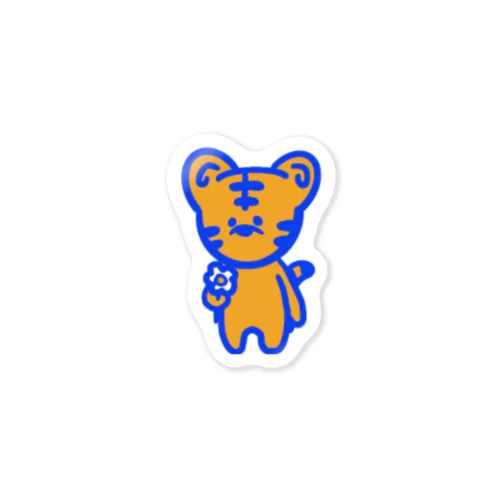 あおとらくん Sticker