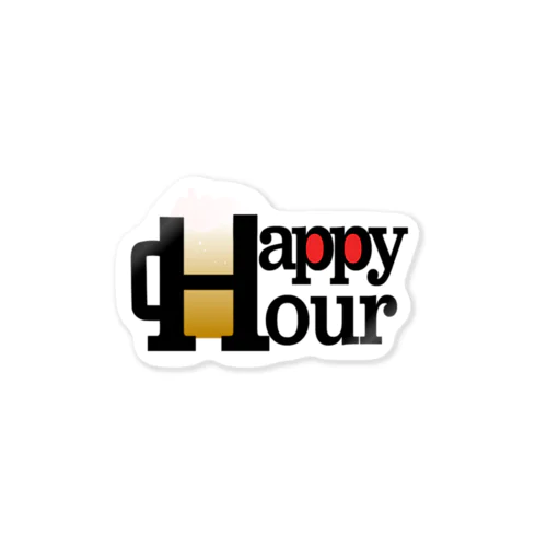 HAPPYHOUR Sticker