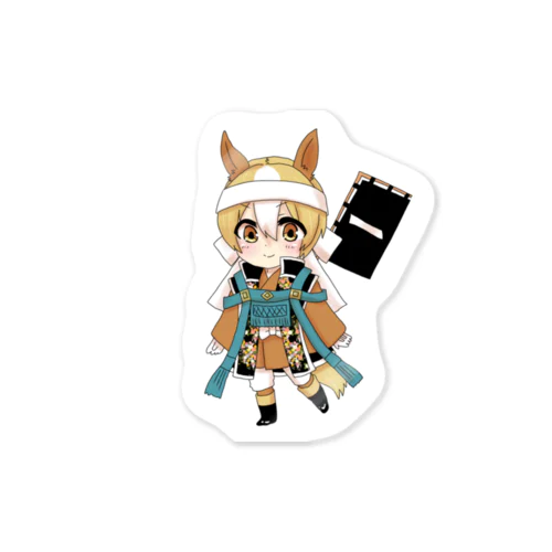 擬人化ミニエクちゃん Sticker