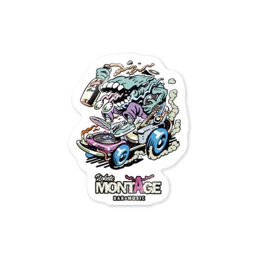 横手MONTAGE Goods Vol.1 Sticker