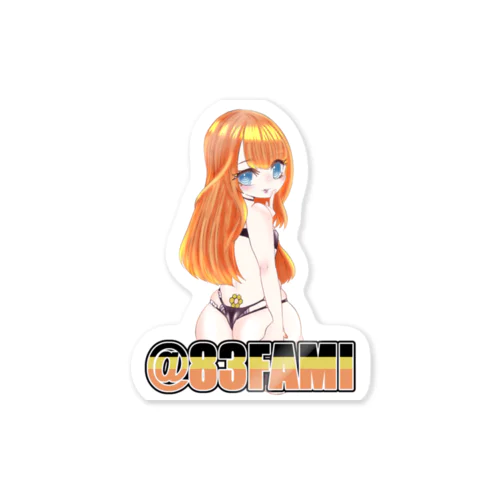  ふぁみ x ひとふたきり ときしっくぐらまー Sticker