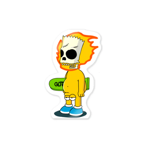 Bart シンプソン Sticker