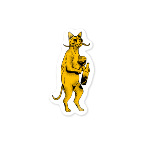 ドラケン・キャット Sticker