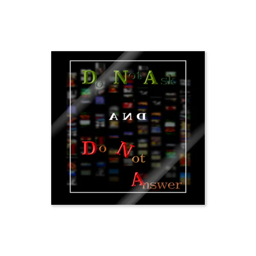 DNA & DNA ステッカー ステッカー