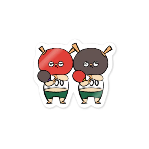 100%ping-pong Sticker