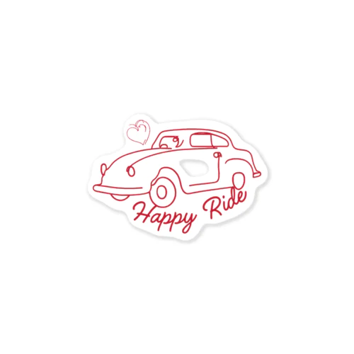 Happy Ride ステッカー