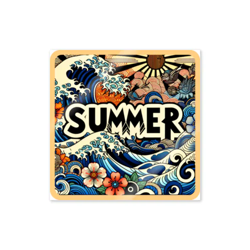 浮世絵SUMMER_No.3 Sticker