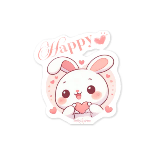 幸せを呼ぶうさぎ💖 Sticker