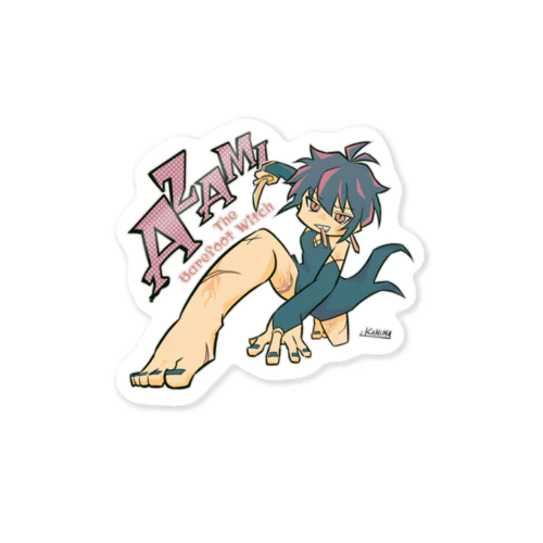 カートゥーン風アザミさん Sticker