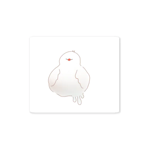 とけ文鳥 Sticker