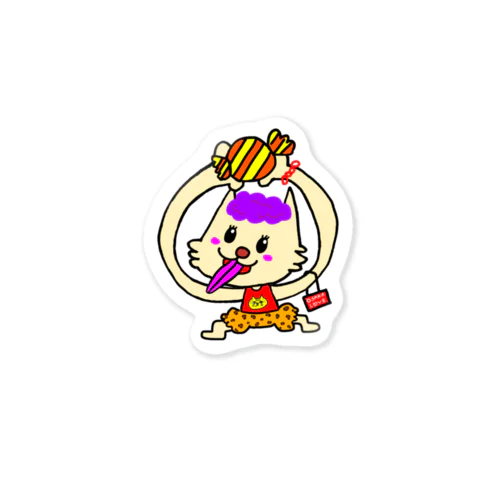 大阪のオバねこまるちゃん Sticker