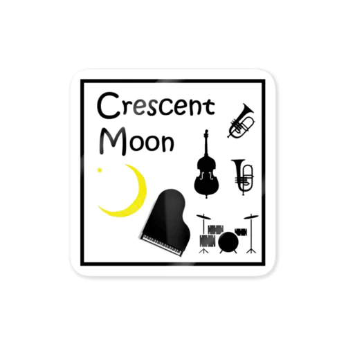 CrescentMoon🌙2024 frame ステッカー