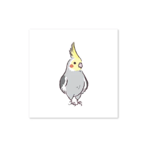 オカメインコRocky Sticker