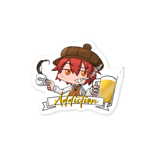 Addiction Sticker