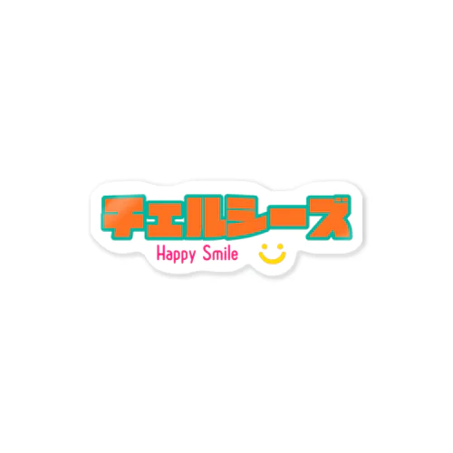 チェルシーズ レトロロゴ Sticker