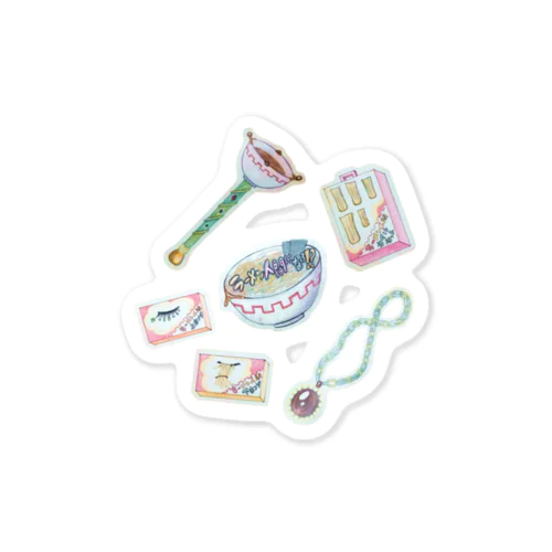 ラーメン人間なりきりセット Sticker