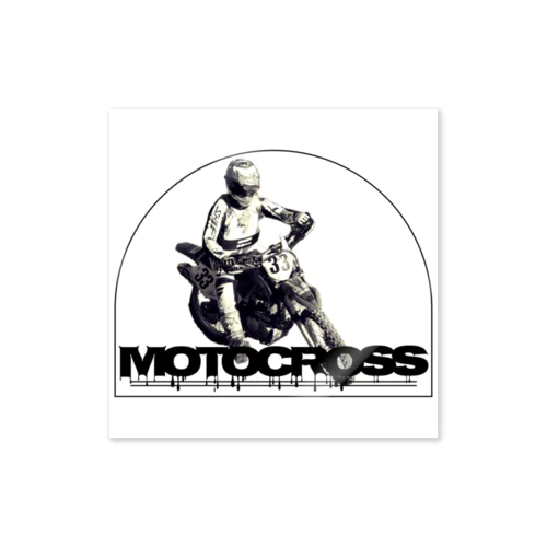 MOTOCROSS Sticker