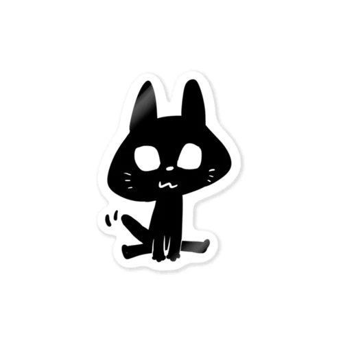 黒猫ジョバンニ Sticker