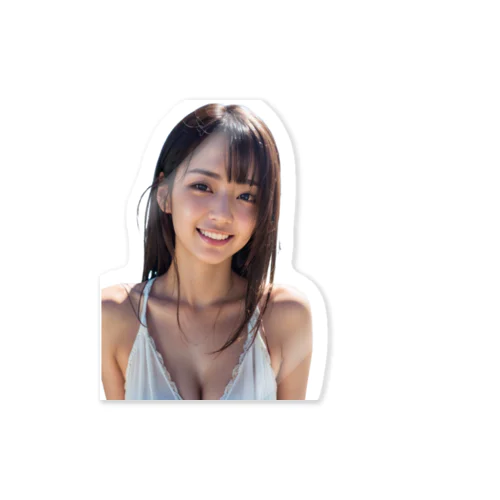 AI美少女(リアル水着) Sticker