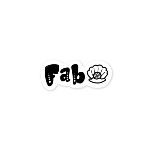 Fabステッカー Sticker