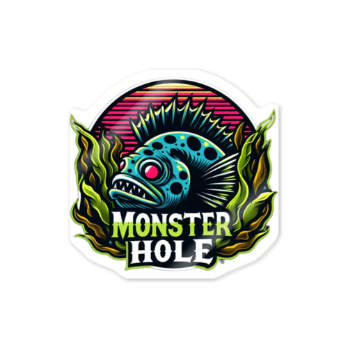 MONSTER HOLE 初デザイン ステッカー