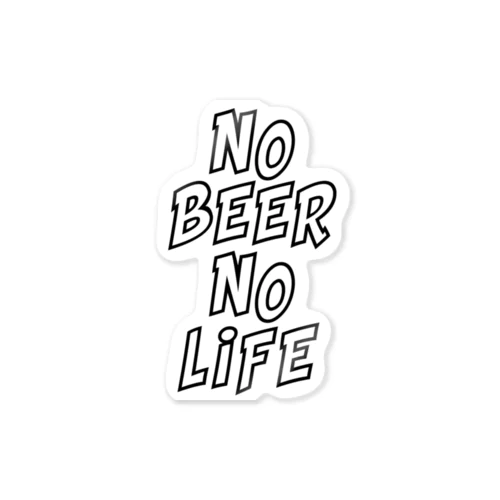 NO BEER NO LIFE #01 Sticker