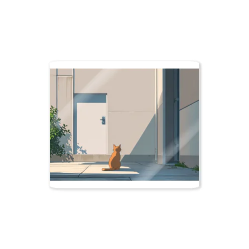 ねこのせなか Sticker