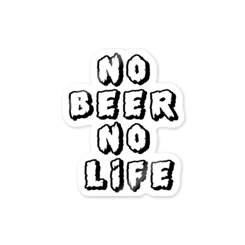 NO BEER NO LIFE #04 Sticker