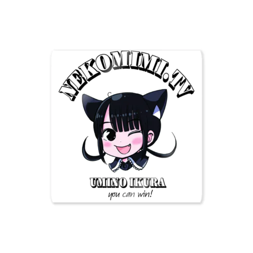 NEKOMIMIロゴグッズ Sticker