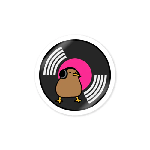 KIWI MEETS MUSIC Sticker