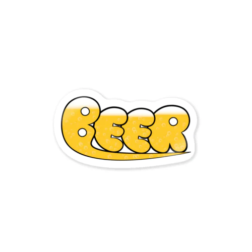 ビール Sticker